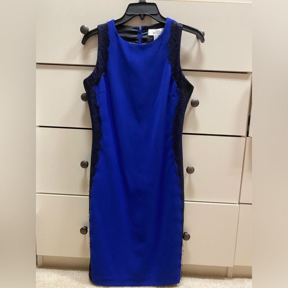 NWOT Belle Badgley Mischka tank dress size 2